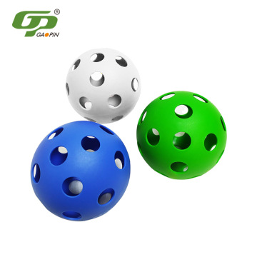 Balle de pratique de golf en plastique Airflow