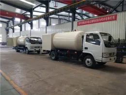 5m3 Dongfeng LPG Filling Tank Truck