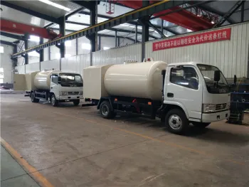 5m3 Dongfeng LPG Filling Tank Truck