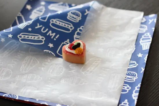 PE coated grease proof food packaging paper