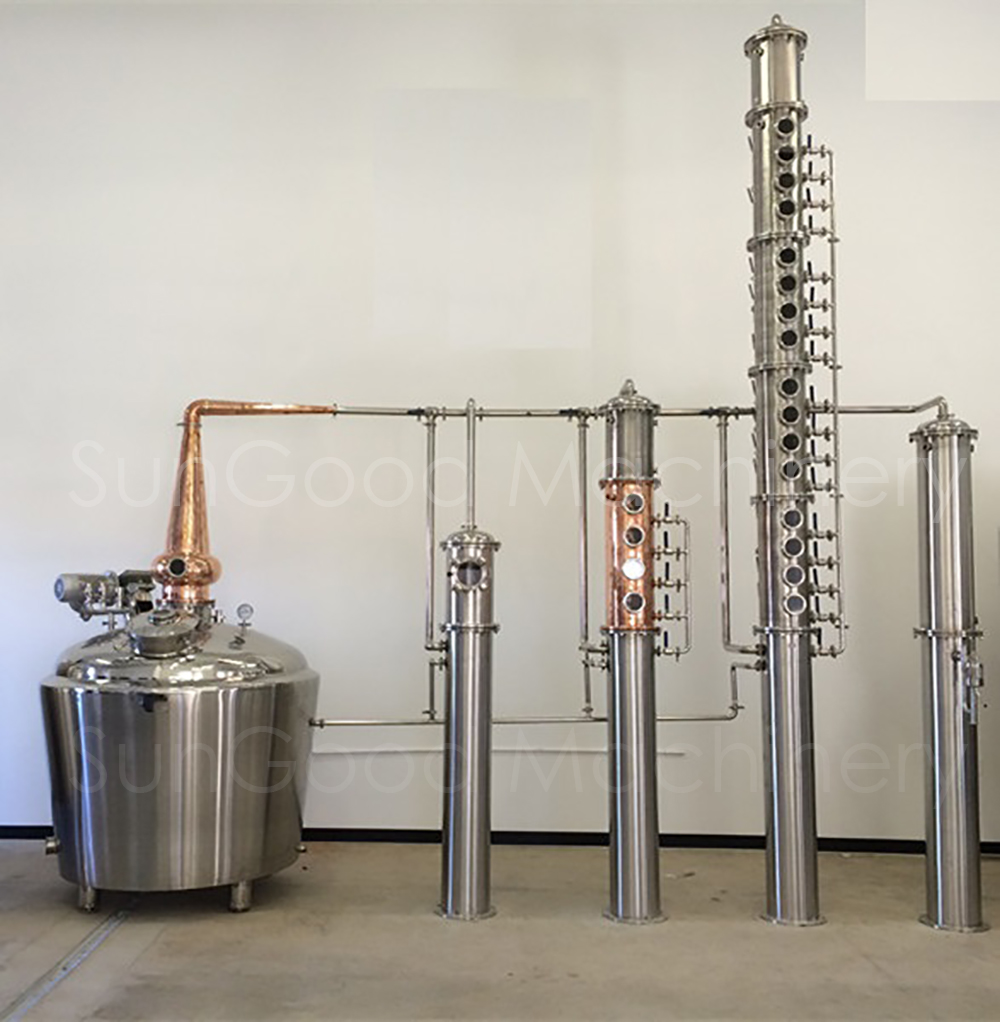 Sungood Distilling Equipment Allogle Gin Grappa Distiller