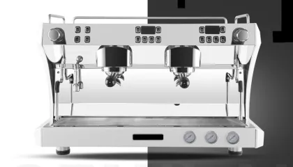 4200W Double Group Head Commercial Espresso Coffee Machine