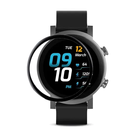 High Clear PMMA PC Hard Anti-Scratch Protective Full Cover Screen Protector for TicWatch G TH TK TH2 Pro 5 TA eSIM