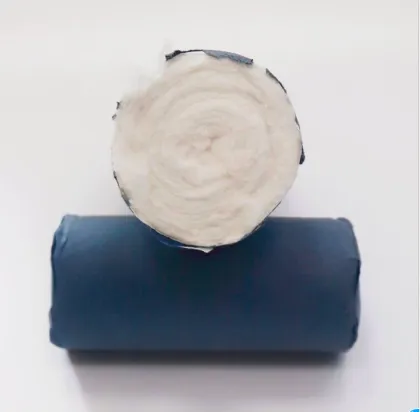 Medical Disposable First Aid Wool Cotton Roll