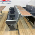 Metal chairs for lecture halls and universities