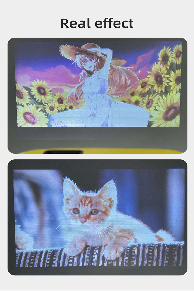 mini portable projector bluetooth wifi android home cinema