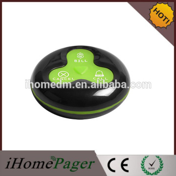 Green wireless table call button