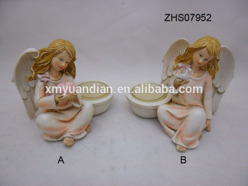 2016 wholesale angel design wedding candle holder