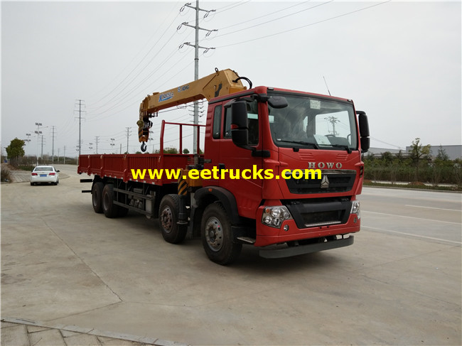 SINOTRUK 8x4 20 Ton Truck Cranes