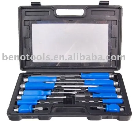 12 Pieces Heavy Duty Mechanics Screwdriver Tool Set