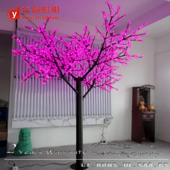 IP44 Pink Lighted Cherry Blossom Tree for Outdoor Use