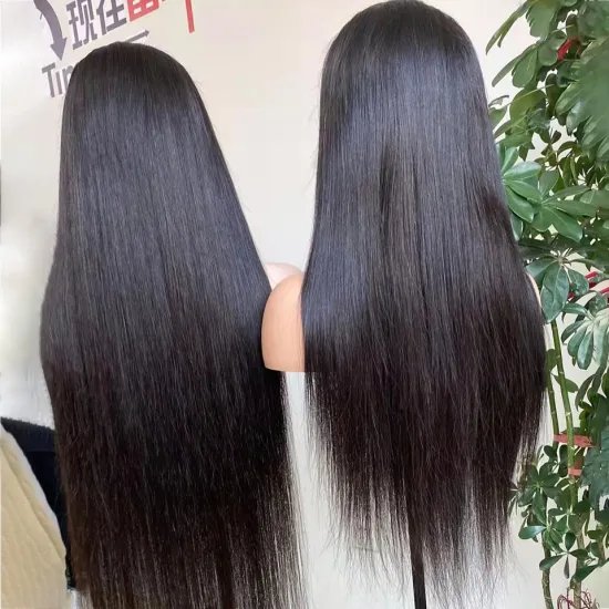 Best Transparent Hd Full Lace Human Hair Wig,13x6 Human Hair Hd Lace Front Wig,Brazilian Cuticle Aligned Raw Virgin Hair Wig
