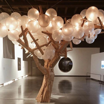 Wooden Tree Lights: Indoor Decoration and Landscape Lighting