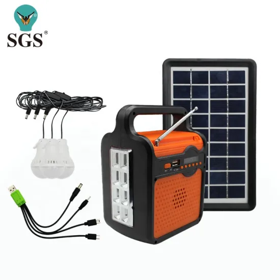 New Solar-Powered Portable 12V Battery Multi-Function Power Station for Camping Design