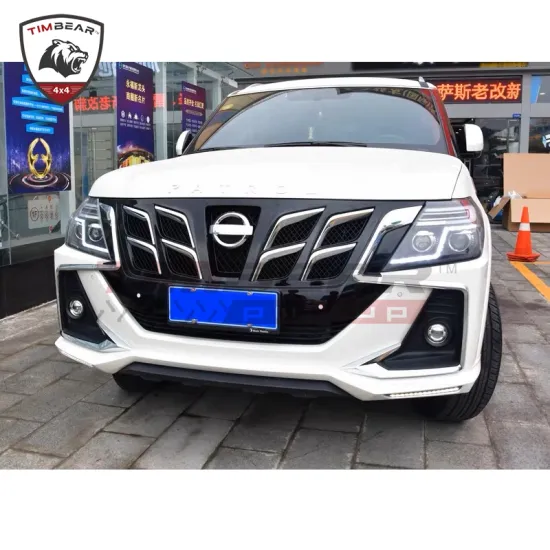 Full Body Kit & Front Grill Design Style Facelift for Nissan Patrol Y62 2009-2019
