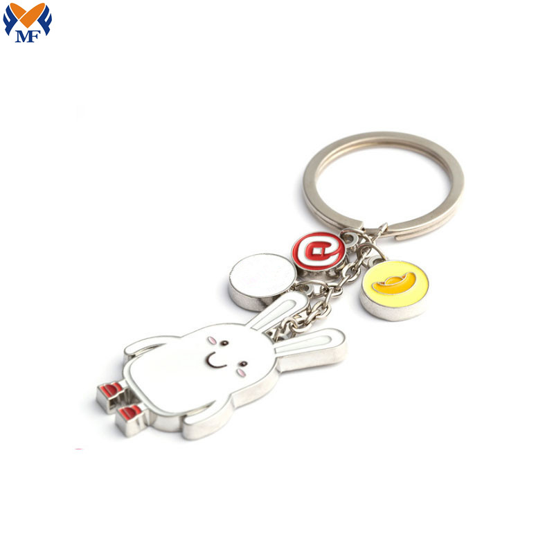 Custom Rabbit Keychain Jpg