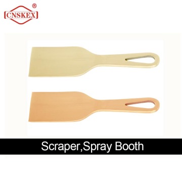 Non sparking explosion-proof Scraper Spray booth