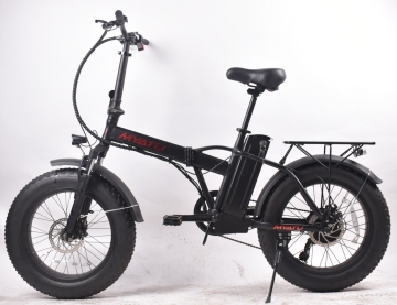 20 inch fat tire folding electric moped bicycle