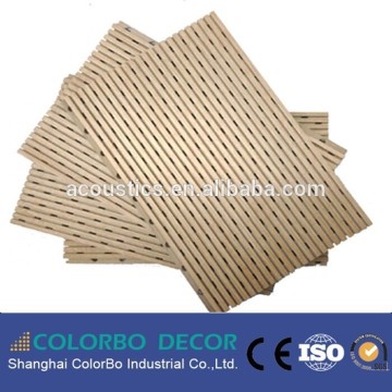 wooden timber acoustic panel soundproofing materials