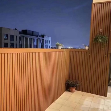 Co Extruded Slatted Cladding for Various Applications