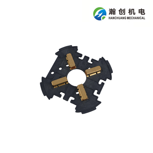 Suporte de escova de carbono para motor de partida automotivo