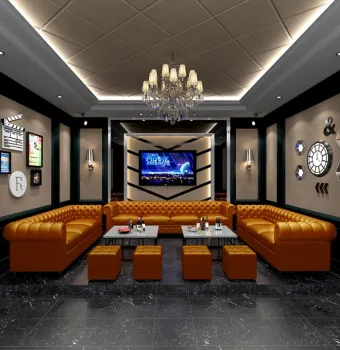 counter furniture club long sofa set