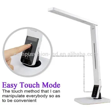 Flexible Modern 12V DC Table Lamp with Sensitive Touch dimmer for reading