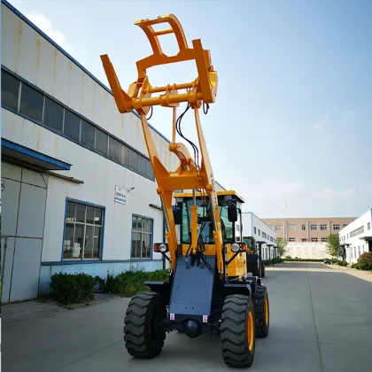 Wood Log Grapples Wheel Loader