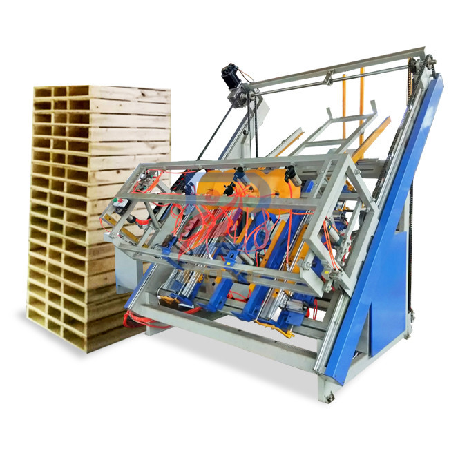 Best Quality Discount Stringer Wood Pallet Nailing Machine