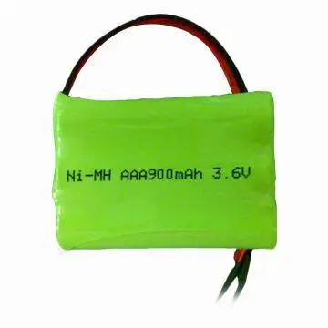 Rechargeable Battery Pack NI-MH AAA 650mAh, 6V