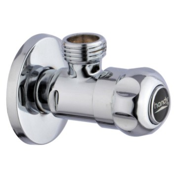 Brass Chrome Finish Angle Valve for Water Faucets