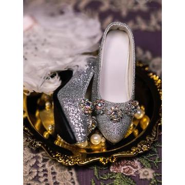 BJD Vintage Jewelled Chaussures à talons hauts CourtSH319081 pour SD