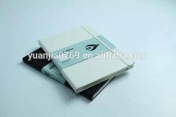 personalized travel notebook with book waist in different colors