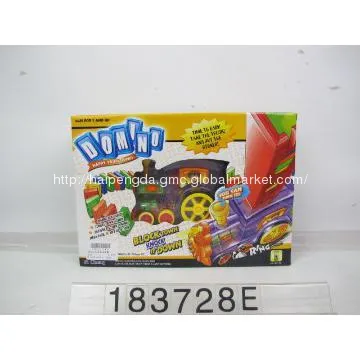 B/0 TRAIN DOMINO GAMES SET