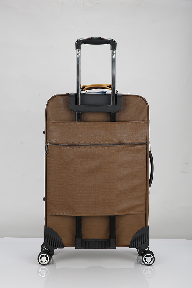 Pu Luggage Sets Leather Boarding