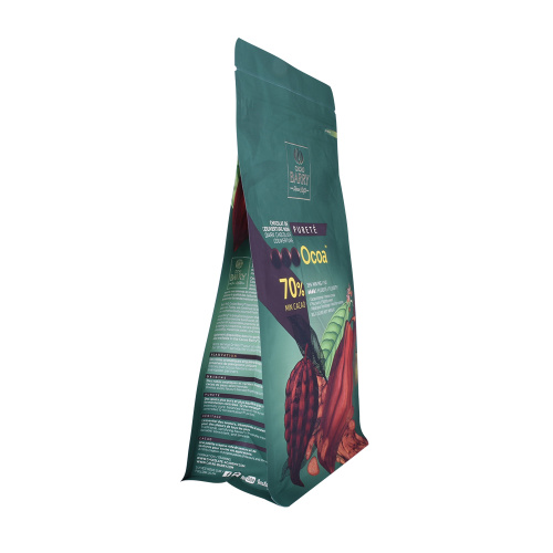 pet dog food bag zip top custom printed biodegradable food grade with resealable zipper