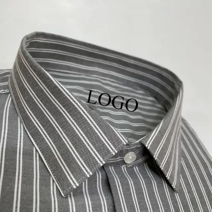 Stripe cvc OEM formal long sleeve shirt