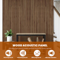 Conception d'intérieur Panneaux acoustiques en bois décoratif