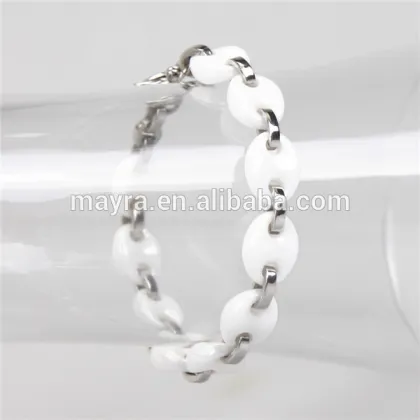 Latest jewelry designs ceramic bracelet