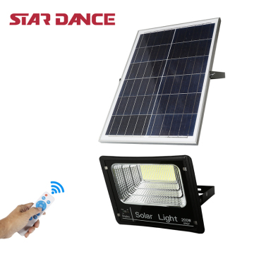 100W/200W Solar Flood Lights - IP66 Waterproof LED System for Home Garden