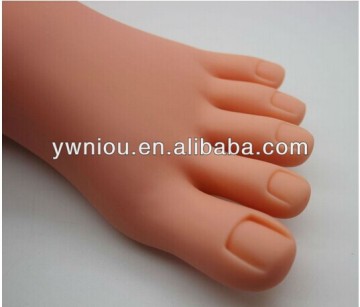 NT-72 practice foot high quality soft nail trainer Foot