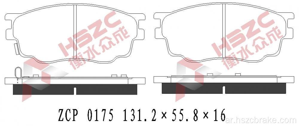 FMSI D1642 CAR CAR CERAMIC BRAKE