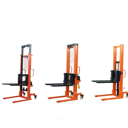Wholesale Electric Pallet Stacker Straddle Lifting Equipment