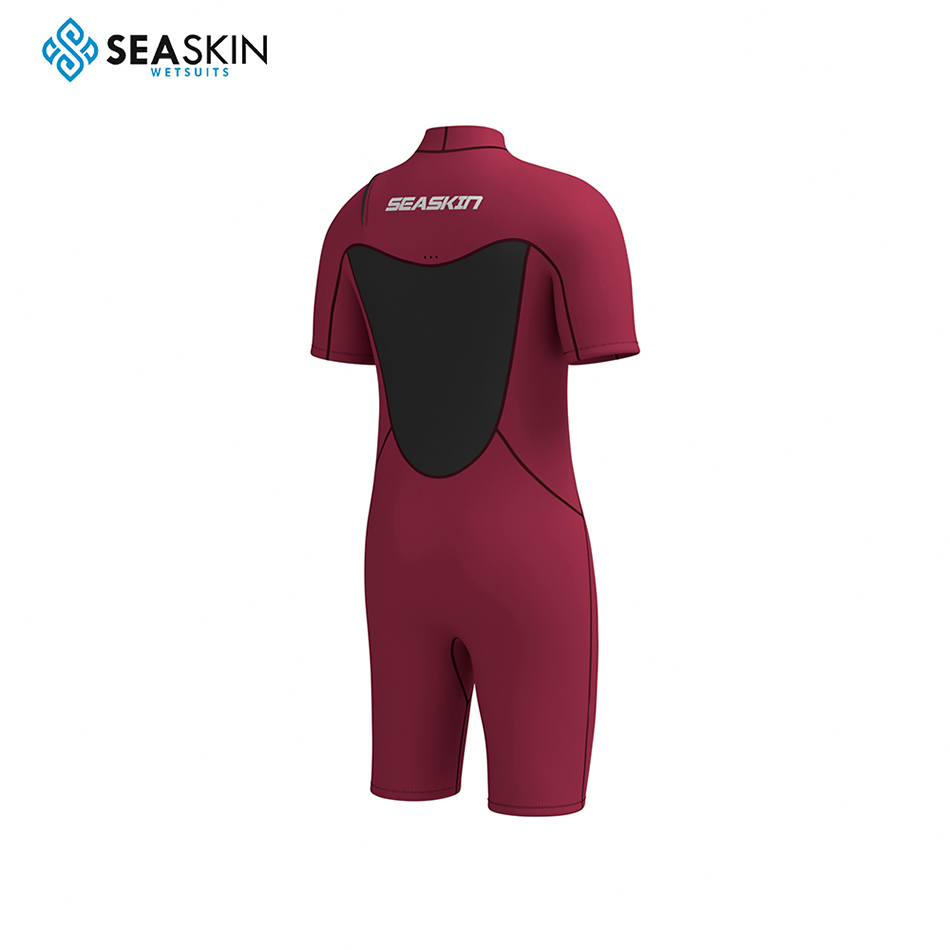 Seaskin Adults Custom Color Shorty Wetsuit For Surfing