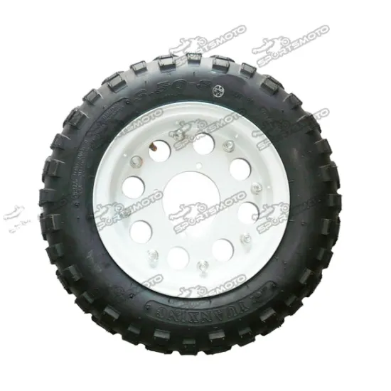 8 Inch 3.50-8 Wheel Assembly For Monkey DAX Bike 8''