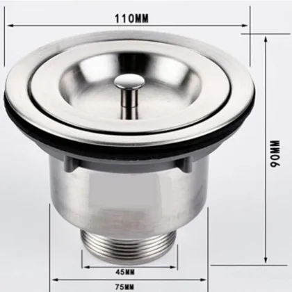 Australia watermark drainer for basin pop up drainer