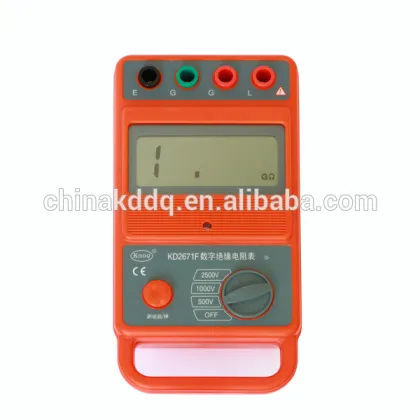 1000v digital electric tester for test insulation resistance
