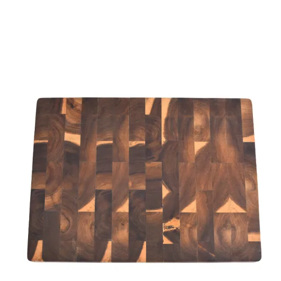 Solid wood chopping board large