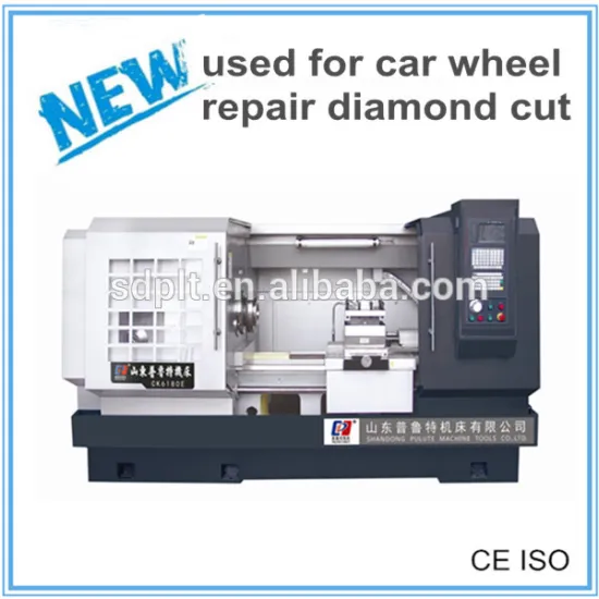 ACK6170 CNC Alloy Wheels lathe Diamond Cutting Wheel Lathe machine