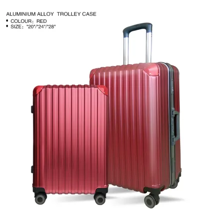 Aluminum Trolley Suitcase Luggage Case